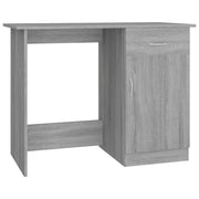 Scrivania Sonoma postazione computer mobile per computer scrivania da studio 100 x 50 x 76 cm legno ingegnerizzato grigio 02_0023939