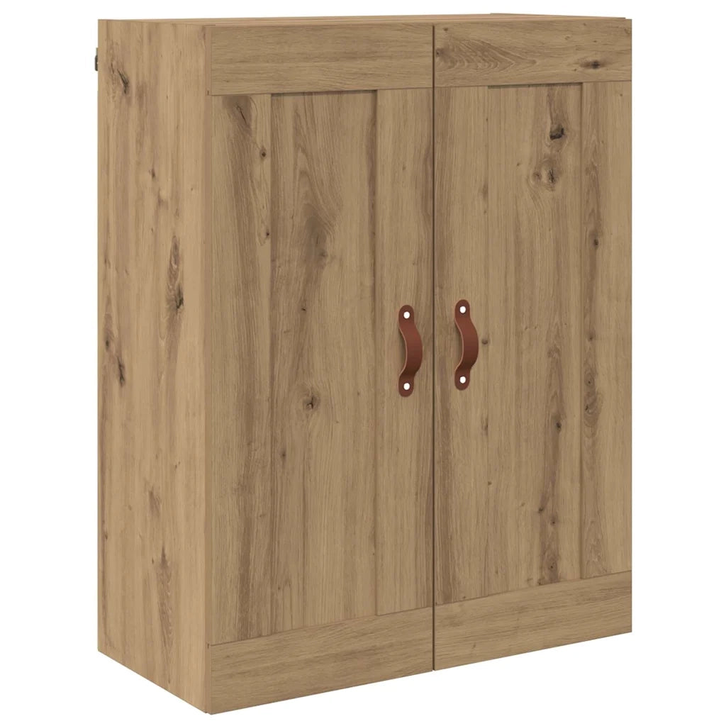 Mobile a muro 2 pcs Rovere artigianale 69,5 x 34 x 90 cm