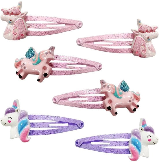Haarklemmen, 6 pezzi, per parrucchieri, parrucchiere, capi di pelliccia, per signore e signore. Haarklemmen per fissare i capelli.