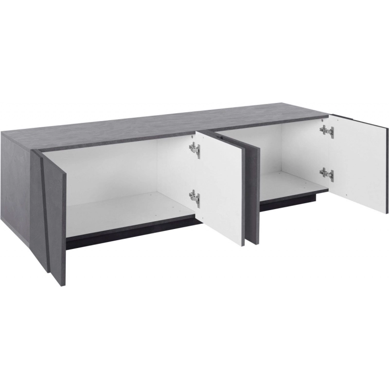 Mobile Porta TV Ping 160 – 4 ante – Ardesia