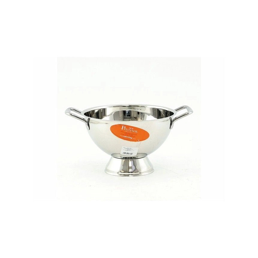Pintinox PNT054 Zuppiera Cilindrica in Acciaio Inox 18-10 con Due Manici 22 cm 3 lt