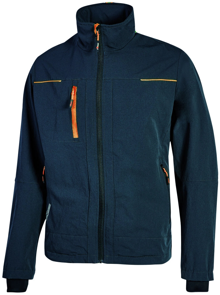 U-Power GIACCA PLUTON Col. Blu/Arancio  Mis. M