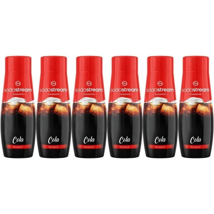 Set di 6 concentrati COLA SODASTREAM - 440ml
