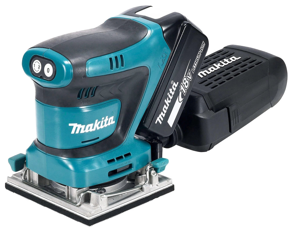 Levigatrice orbitale Makita DBO484ZJ 18V LXT Brushless – Levigatrice 115x229 mm solo corpo macchina