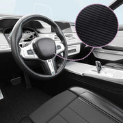 Pellicole per Auto 2 pz 3D Nero Opaco 100x150 cm+50x150 cm