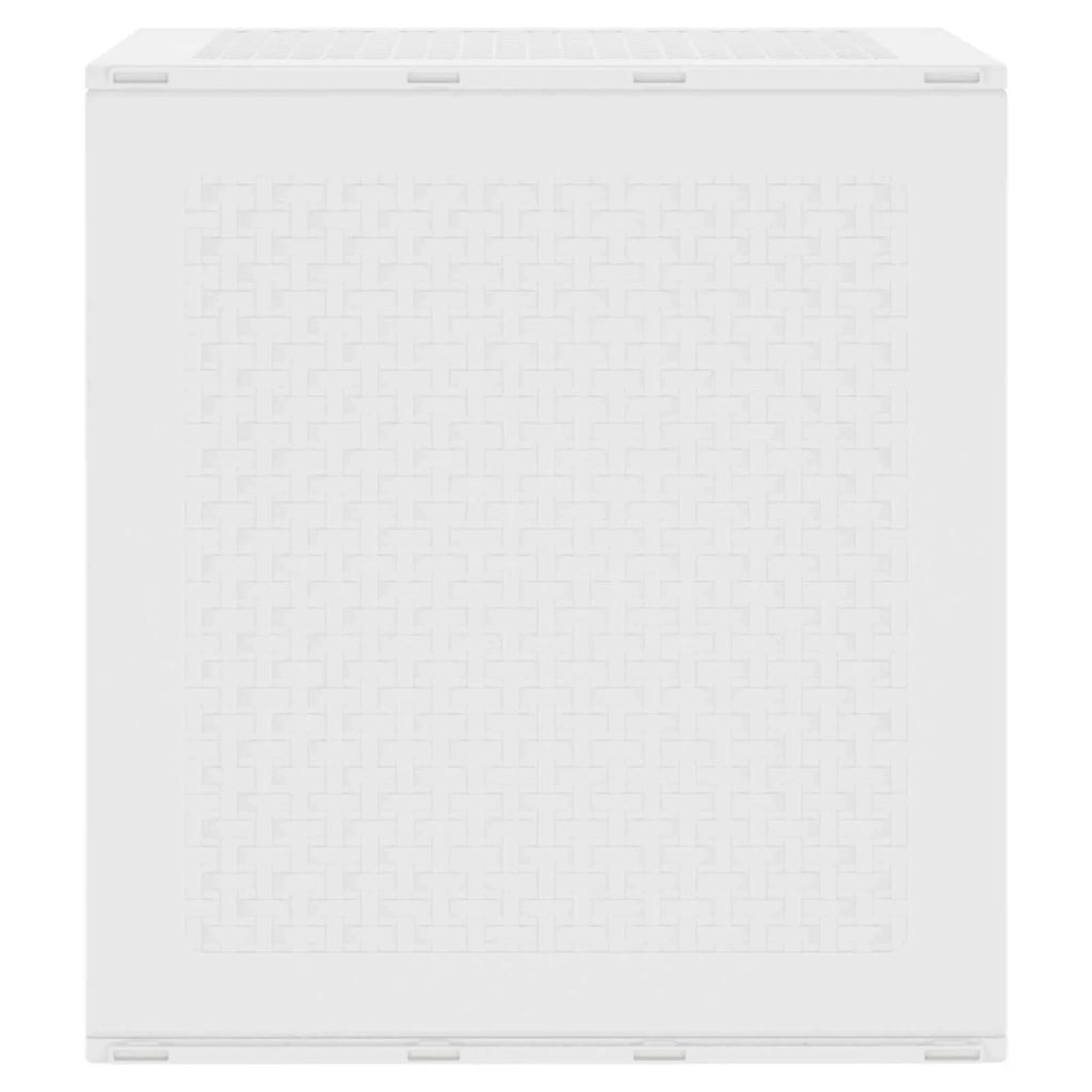 Scatola di Stoccaggio Bianco 55 x 53 x 57 cm Polipropilene 870581