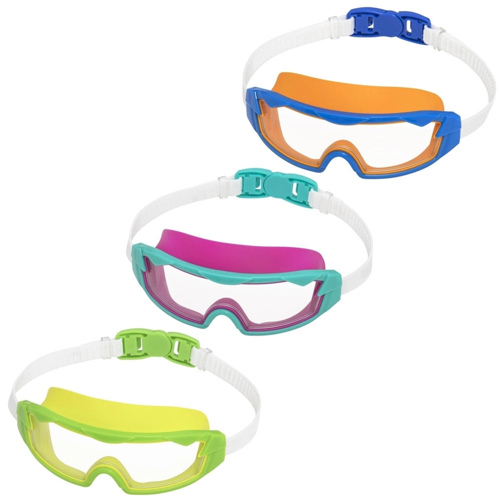 Trade Shop - Occhialini Da Nuoto Sub Tidal Surge Con Fibbia Bambini Da 7+ Anni 3 Colori 21179 -