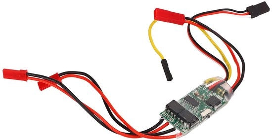 Controller per motore a spazzolino 5A - Regolatore di velocità bidirezionale - Progetto impermeabile all'acqua - Prodotto di sostituzione per motori 130/180 - Leggero e compattabile - Scambio di calore ottimale - Controller per motore