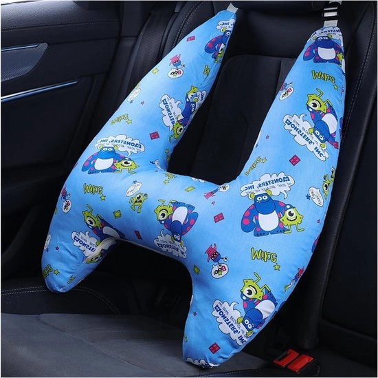 Seduta per bambini per auto - cuscino per bambini per auto - forma H - cuscino di sostegno per bambini in auto