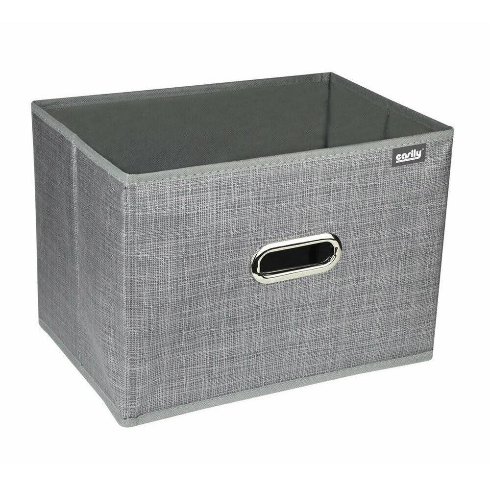 Trade Shop - Scatola Porta Documenti Di Archiviazione Ufficio Box Portatutto 33x23x23cm 69687 -