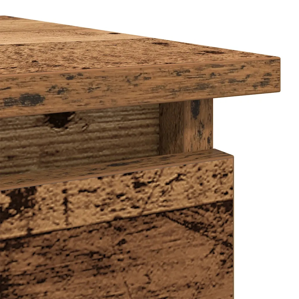 Tavolo Consolle con Cassetti Legno Antico 85,5x38,5x74,5 cm 861398
