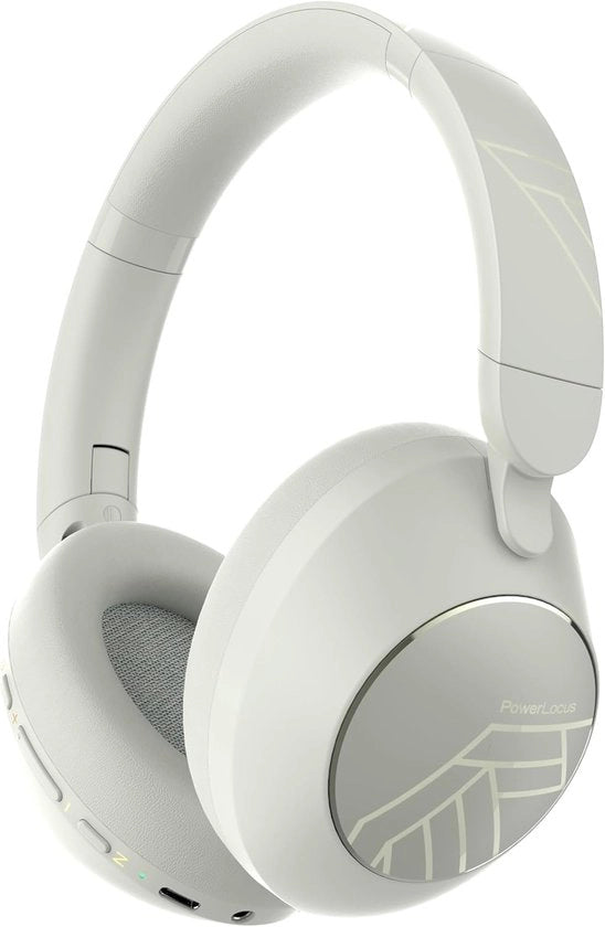 Cuffie da Orecchie Wireless con Microfono - 70 Ore di Durata Batteria, Stereo HiFi con Bassi Profondi e Orecchini Comfortevoli