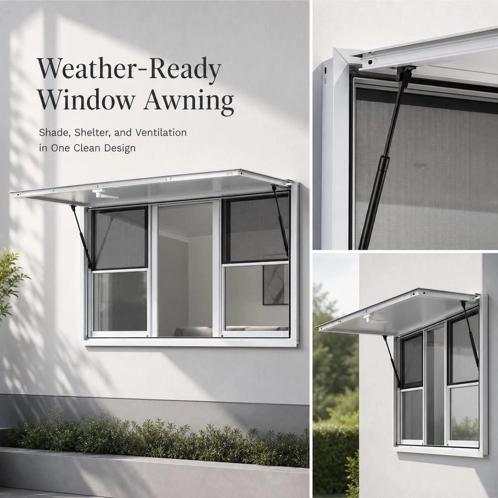 Swivel Window For Food Service (1524 X 915 Mm Installation Dimensions), Serving Window For Food Trailers With An 85° Opening Angle And 6 Sliding Windows, Concession Window For Concession Stands And Food Trucks