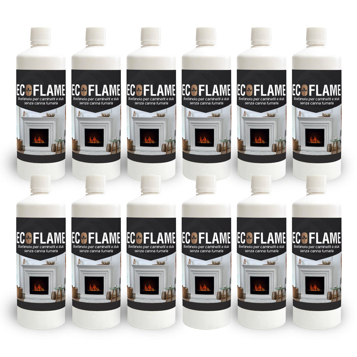 Bioetanolo 12 Litri Combustibile Ecologico per Camini Caminetti Biocamini