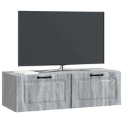 Mobile TV da Muro | Armadietto TV | Mobile Porta TV Grigio Sonoma 98 x 41 x 30 cm