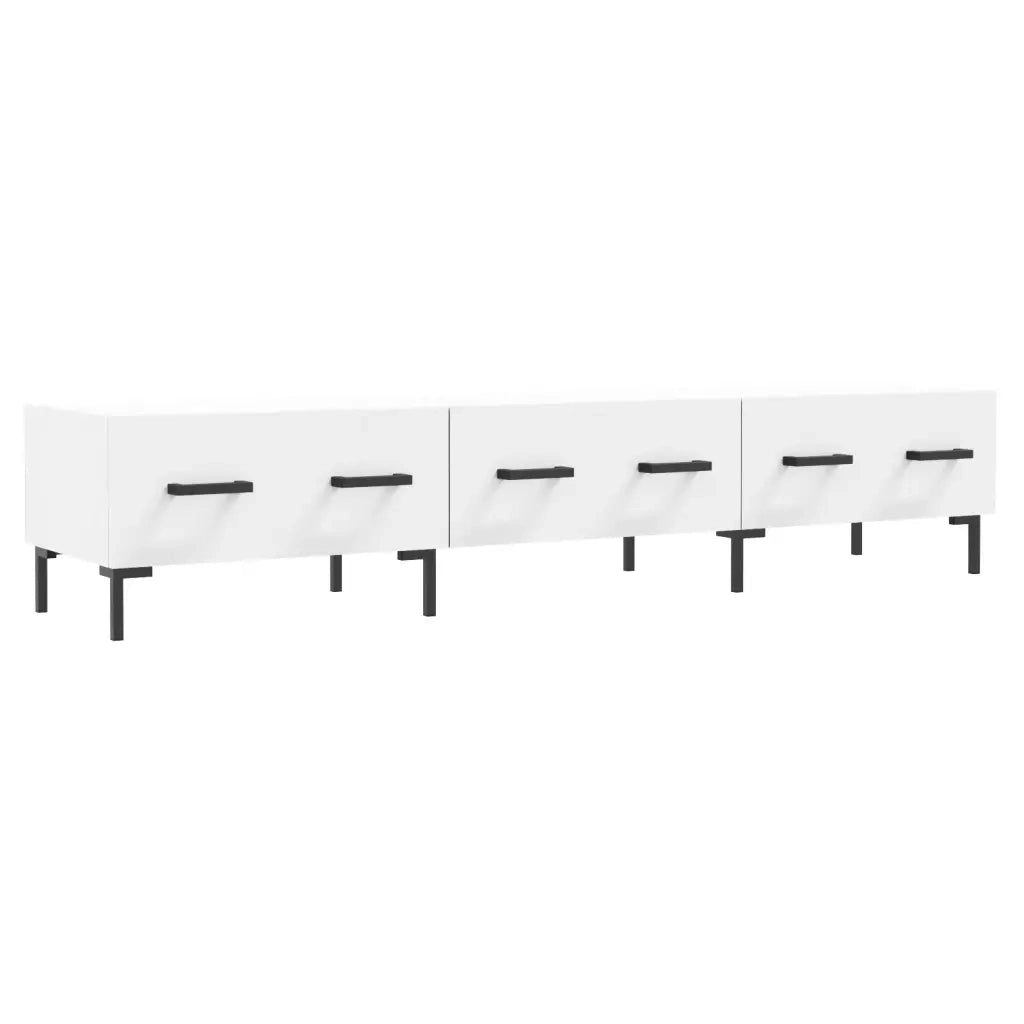 Mobile Porta TV Bianco 150x36x30 cm in Legno Multistratocod mxl 103609