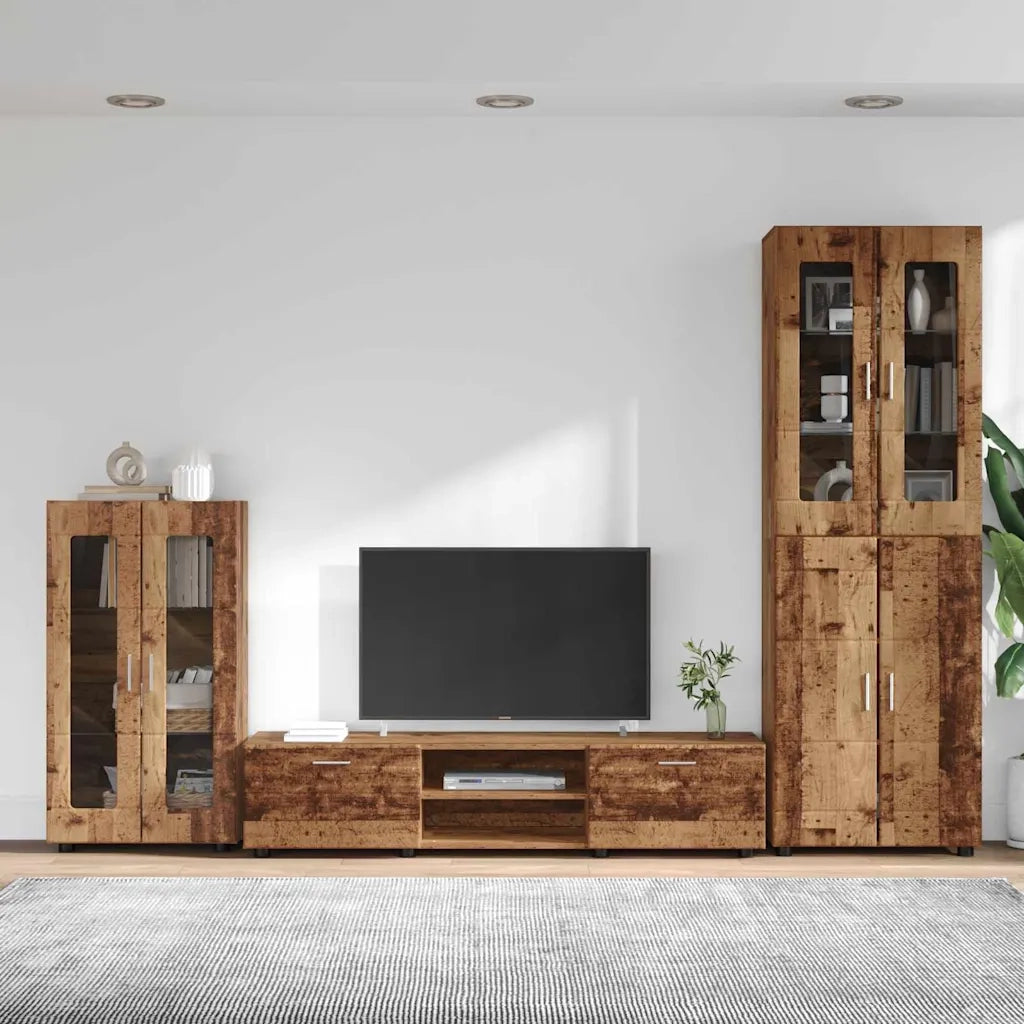 Set mobile TV FLORIN 3 pcs Legno vecchio Legno multistrato 3397982