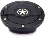 Caricatore di Carburante in Alluminio - Cappuccio dell'Olio - Stile Star - 2/4 Porte - Resistente ai Colpi - Installazione Facile - Nessuna Fuga di Olio