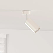 Faretto da soffitto Nichel 6 x 6 x 16 cm Metallo 4108193