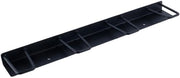 Sostegno per Bicchieri Montato alla Parete - 4 Cesti - Spazievitore - Resistente all'Umidità - Acciaio di Carbonio - 310 x 60 x 20 mm - Scaffale per Bicchieri