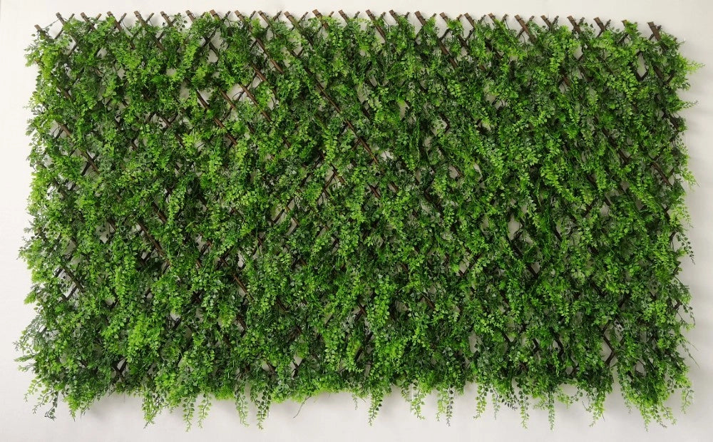 SIEPE ARTIFICIALE CON STECCATO + ERBA SEMPREVERDE ARELLE ARELLA MT.1X2