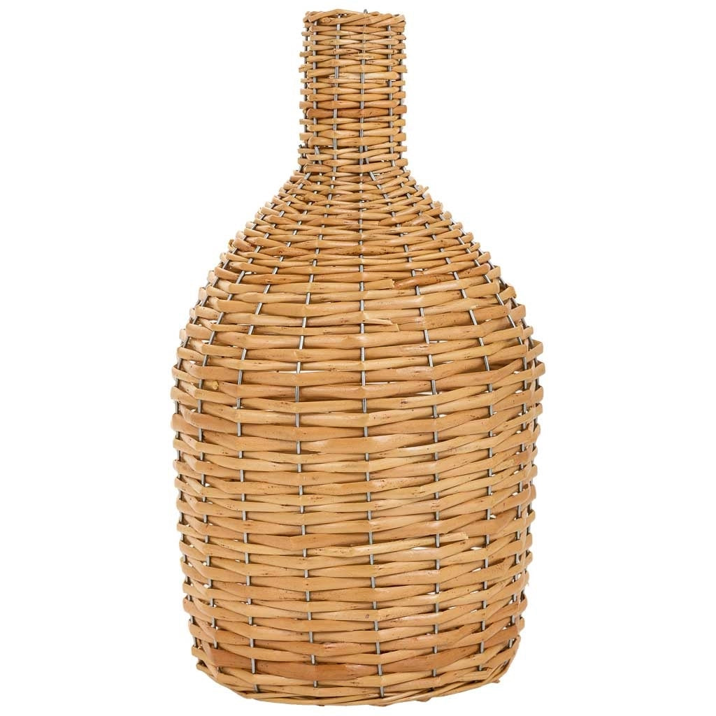 Vaso in vimini marrone d21x38h