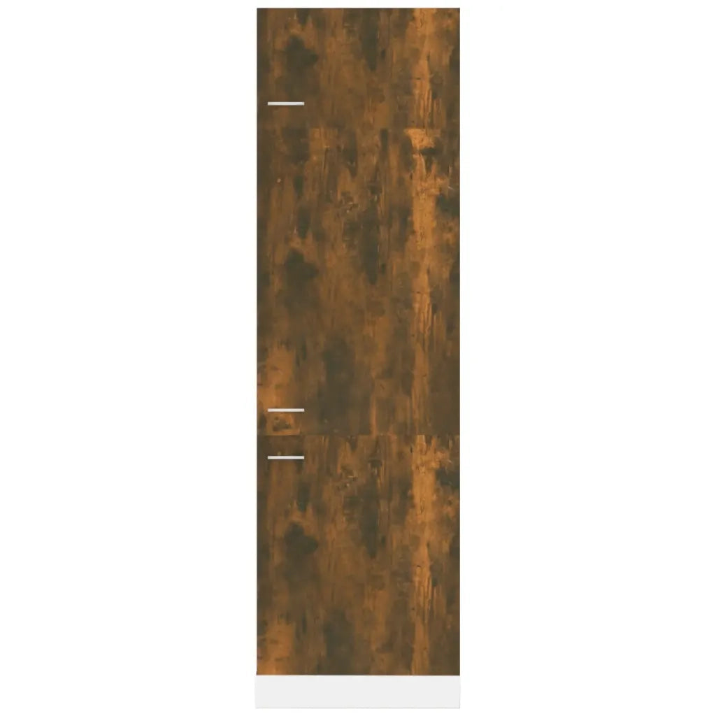 Armadio per Frigo “Lyon” Rovere Fumo 60x57x207 cm 815600