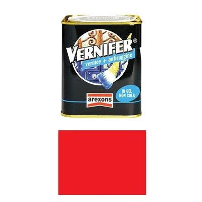 SMALTO ANTIRUGGINE VERNIFER AREXONS  4870 ROSSO BRILLANTE ML 750