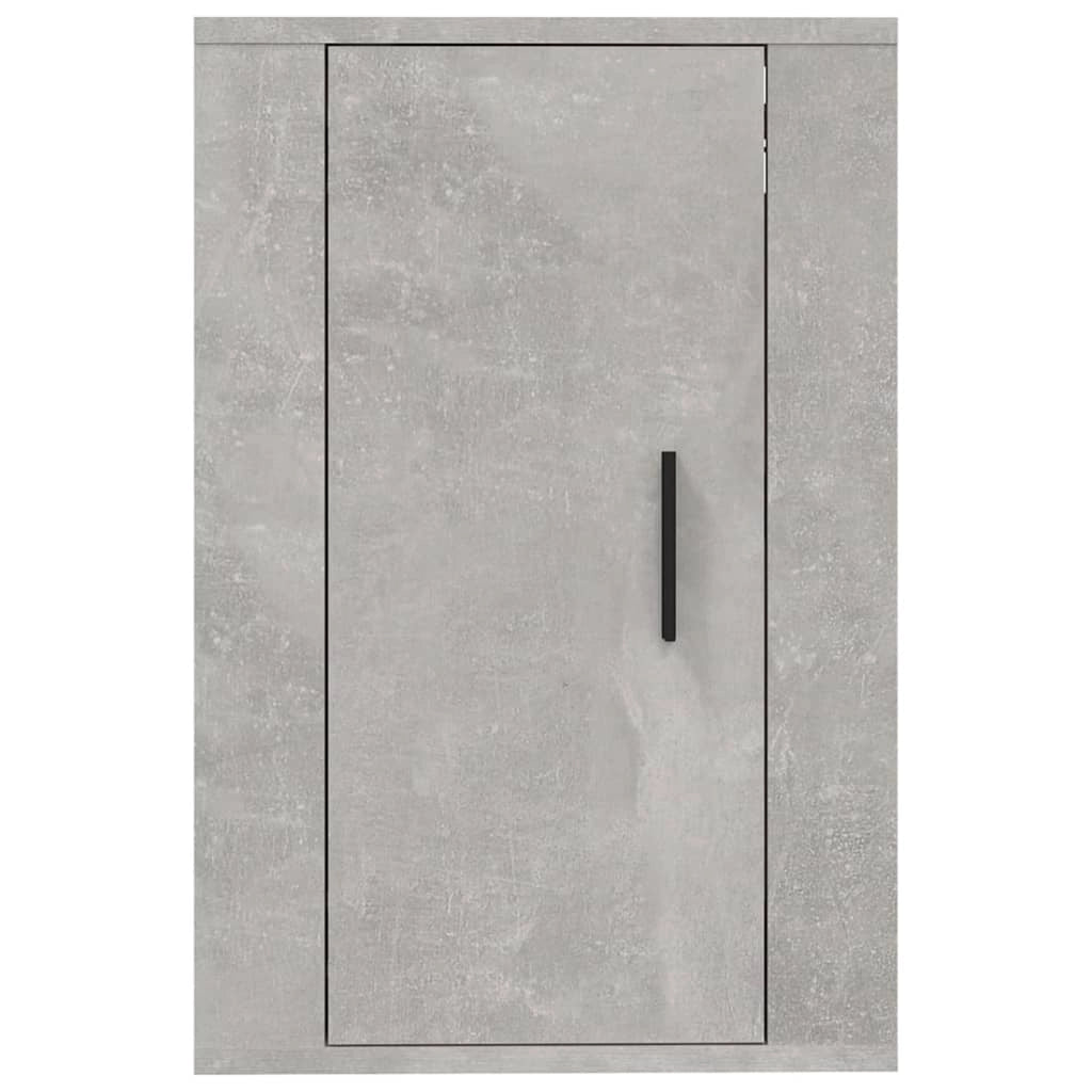 Mobile TV multimediale mensola TV credenza TV montaggio a parete adatto per sala da pranzo soggiorno camera da letto 40 x 34,5 x 60 cm grigio 02_0027772