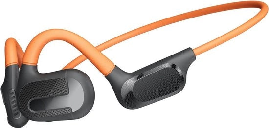 Cuffie di conduzione ossea - Cuffie per attività - Senza fili - Bluetooth - Nero