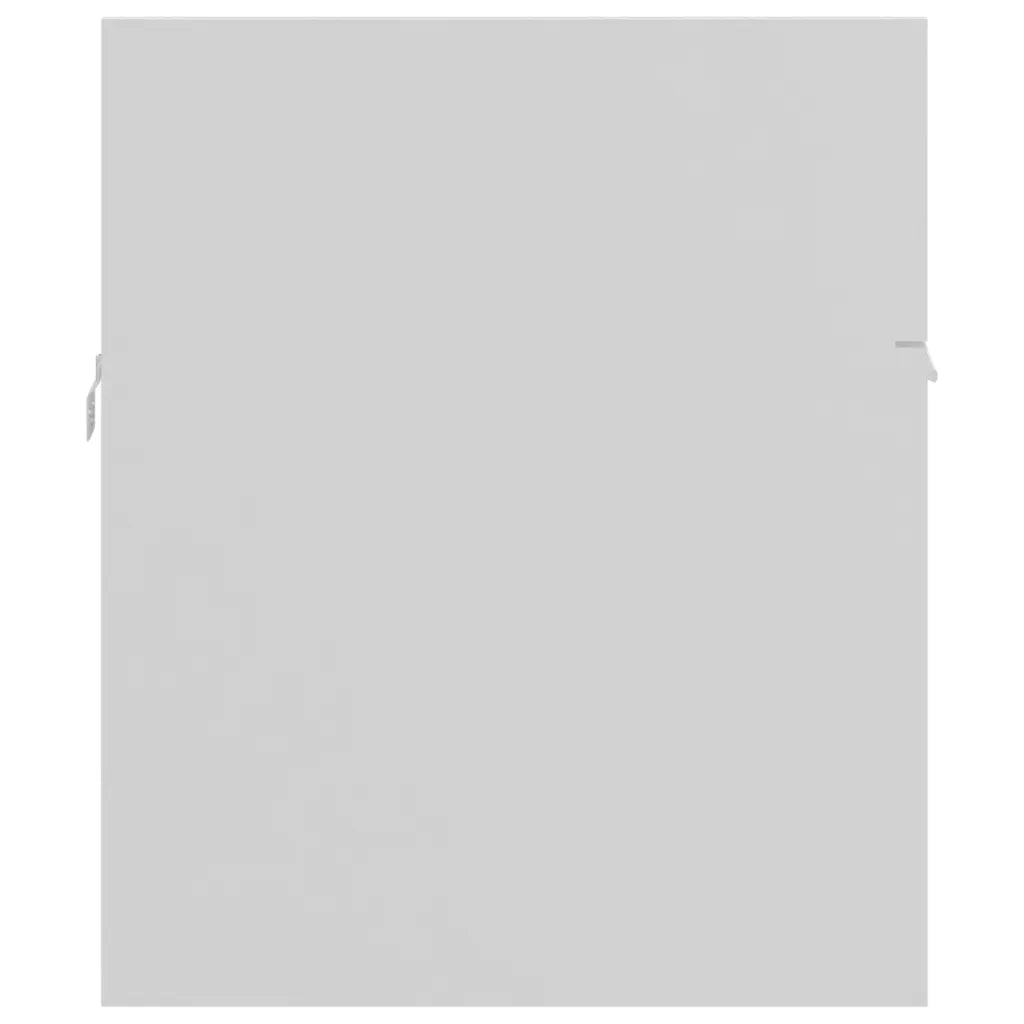 Set Mobili da Bagno 2 pz Bianco in Legno Multistrato 804800