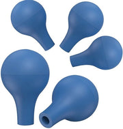 Pipetta 5 pezzi - Druppellaio in gomma - Aspiratore a forma di pera - Attrezzo da laboratorio - Gomma di alta qualità - Duraturo e sicuro