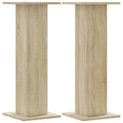 Portavasi mobili per fiori set da 2 legno ingegnerizzato Sonoma marrone 02_0045351