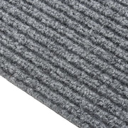 Tappeto del soggiorno | Tappeto Corsia Acchiappa Polvere 100x450 cm Grigio