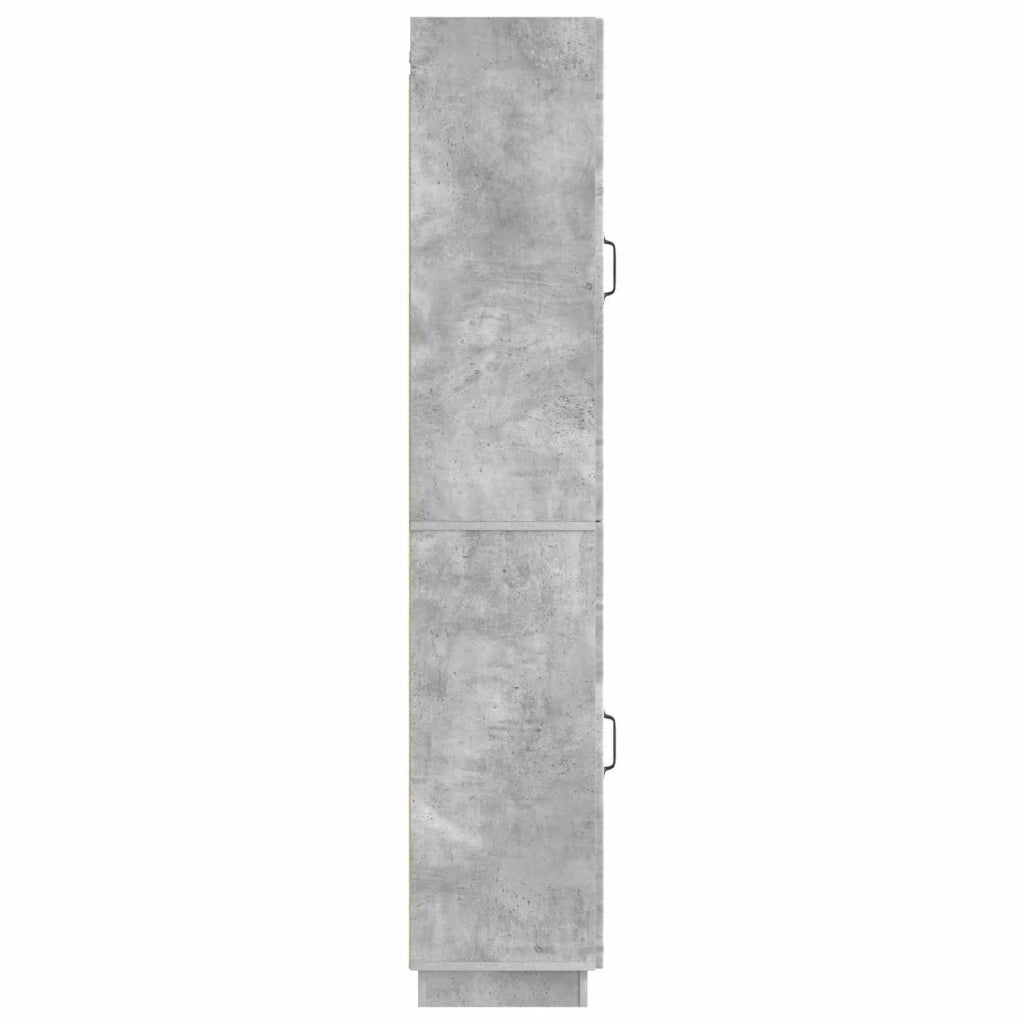 Set di armadi 2 pcs Grigio Cemento Legno ingegnerizzato 3416793