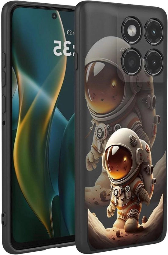Hoesa smartphone con materiale TPU schoccorientato, superficie liscia e soffice, disegno a cartoni animati