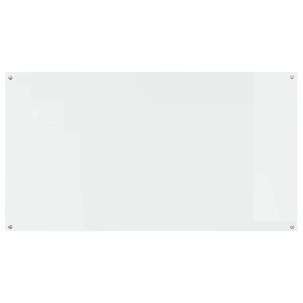 Paraschizzi moderno per cucina 110 x 60 cm resistente al calore finitura elegante in vetro temperato trasparente 02_0058474