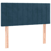 Testiera | Testata Blu Scuro 80x5x78/88 cm in Velluto