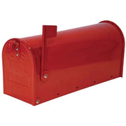 CASSETTA POSTA TOPOLINO ALUBOX  ACCIAIO VERN ROSSO MM 170X480 H.MM 220