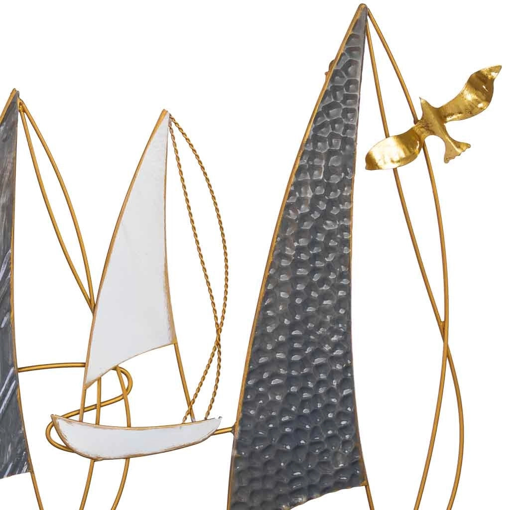Carta da parati decorativa in metallo 123,8x69,9x5,1