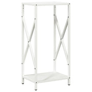 Rastrelliera per Legna da Ardere Bianca 34x25x70 cm CFW7373953