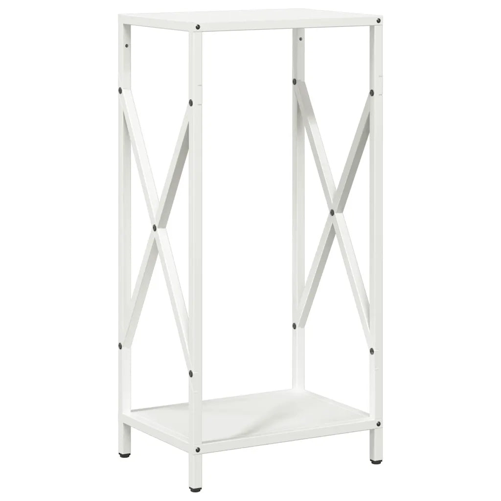 Rastrelliera per Legna da Ardere Bianca 34x25x70 cm CFW7373953
