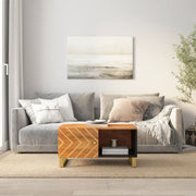 Tavolino da Salotto-Tavolino da soggiorno-Tavolo Marrone e Nero 80x50x40 cm Legno di Mango 386938