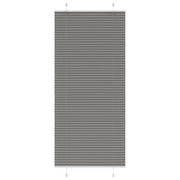 Tenda Plissettata Antracite 90x200 cm Larghezza Tessuto 89,4 cm