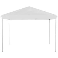Gazebo Pop-up, Pergola Pieghevole, Stile Coloniale, 3 x 3 m, 4 Zanzariere, con Sacca da Trasporto, Crema
