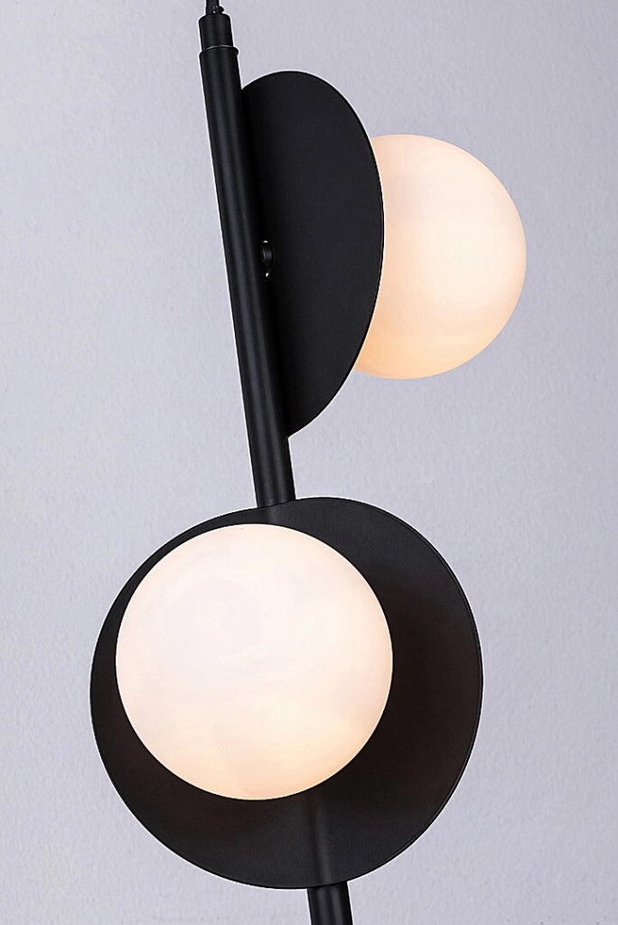 Lampada a sospensione Jules nera 3xG9 vetro Rabalux