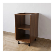 Calandrelli Base Cucina L 40 P 55,5 H 72 cm Noce Scuro Senza Ante