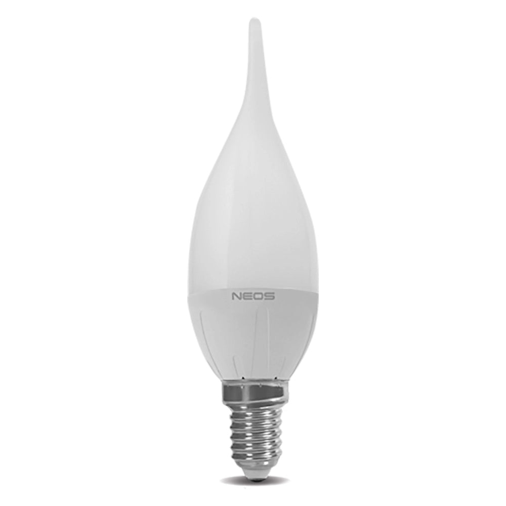LAMPADA A LED 'FIAMMA' NATUR.4000K  5,5W=40W E14 - 470 lm- 10 pezzi  - NOVAITALIA