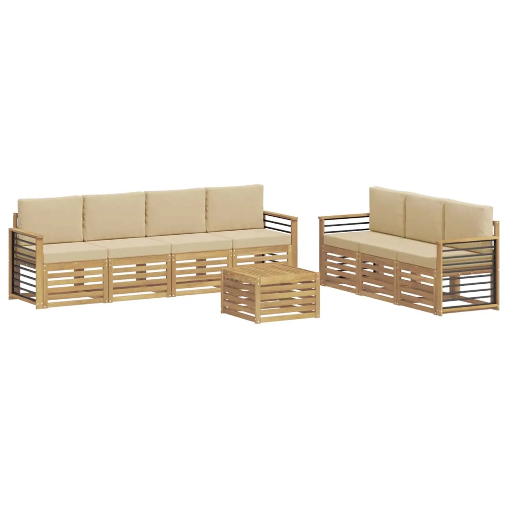 Set divani Legno di Acacia Massello 3391528