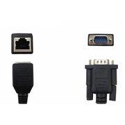 Trade Shop - Cavo Adattatore Da Vga Maschio A Rj45 Femmina Lan Connettore Di Rete 15 Cm Db945 -
